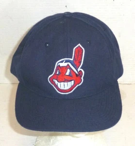 Vintage Sports Specialties Cleveland Indians Snapback verstellbare Mütze HAT MÄNGEL LESEN - Bild 1 von 9