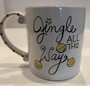 VGC Jingle all the Way Christmas Holiday Coffee Tea Mug Cup by Spectrum - Picture 1 of 5