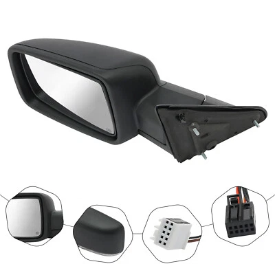 Espejo retrovisor lado izquierdo para Dodge Ram 1500 2013-2019 eléctrico térmico + señal LED EE. UU. Foto 1 de 4
