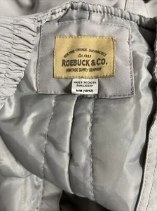 Roebuck And Co. Sz M/ M (10/12) Snowsuits Gray Color - Picture 1 of 9
