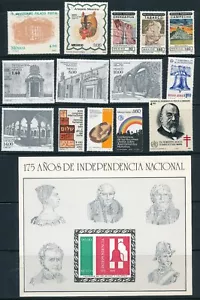 MEXICO **19 MNH & USED PLUS (3) S/S** INCL #1419, #1389, #1385, #1303-06 - Picture 1 of 4
