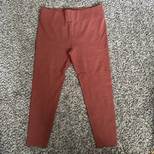 LOFT Lou & Grey Women’s Stretchy Cotton Legging High Waist Pants Burnt Orange XL - Picture 1 of 6