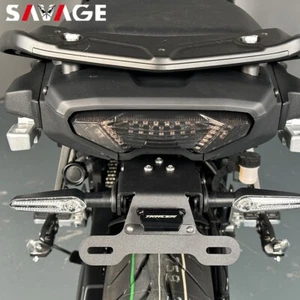 Soporte de matrícula eliminador de guardabarros trasero para YAMAHA MT 07 MT-09 Tracer 7 GT - Imagen 1 de 11