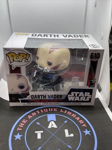 Funko Pop! Star Wars. #610 Darth Vader Unmasked. In Stock Cover