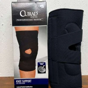 Curad Knee Support with J Shaped Support Left Medium - Picture 1 of 2