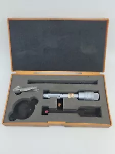 Mitutoyo Holtest Bore Micrometer 368 Series 368-922 .5-.65 Range Japan W/ Case - Picture 1 of 5