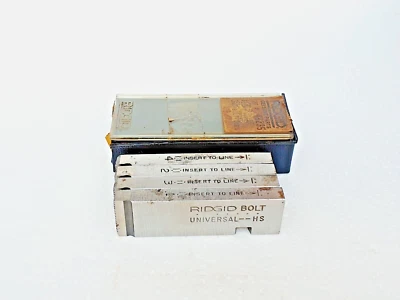 RIDGID 48705 Bolt Dies 7/16" - 20 UNF RH High Speed Chasers For Machine Die Head - Image 1 of 4