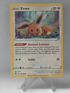 Evoli/Eevee 119/189 Common Astralglanz Exc ENG non-Holo - Picture 1 of 2