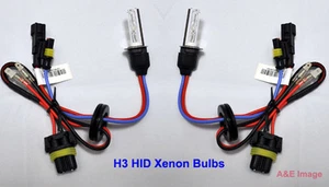 H3 12000K 35W HID Xenon Ersatz 2 Birne für Scheinwerfer Lampen Licht Lila Blau - Bild 1 von 1