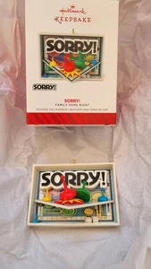 Hallmark Keepsake 2014 SORRY Family Game Night 1st In Series Ornament Christmas - Picture 1 of 4