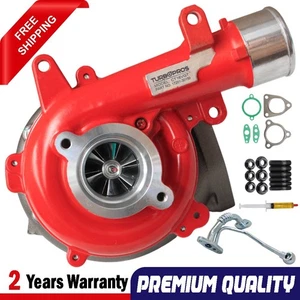 High Flow Turbo Without Actuator+Oil Feed Pipe For Toyota HiAce 1KD-FTV 3.0L - Picture 1 of 17