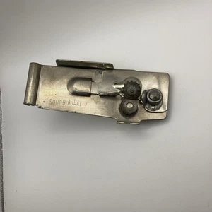 VTG Swing-Away Wall Mount Can Opener Red Trim - Picture 1 of 11