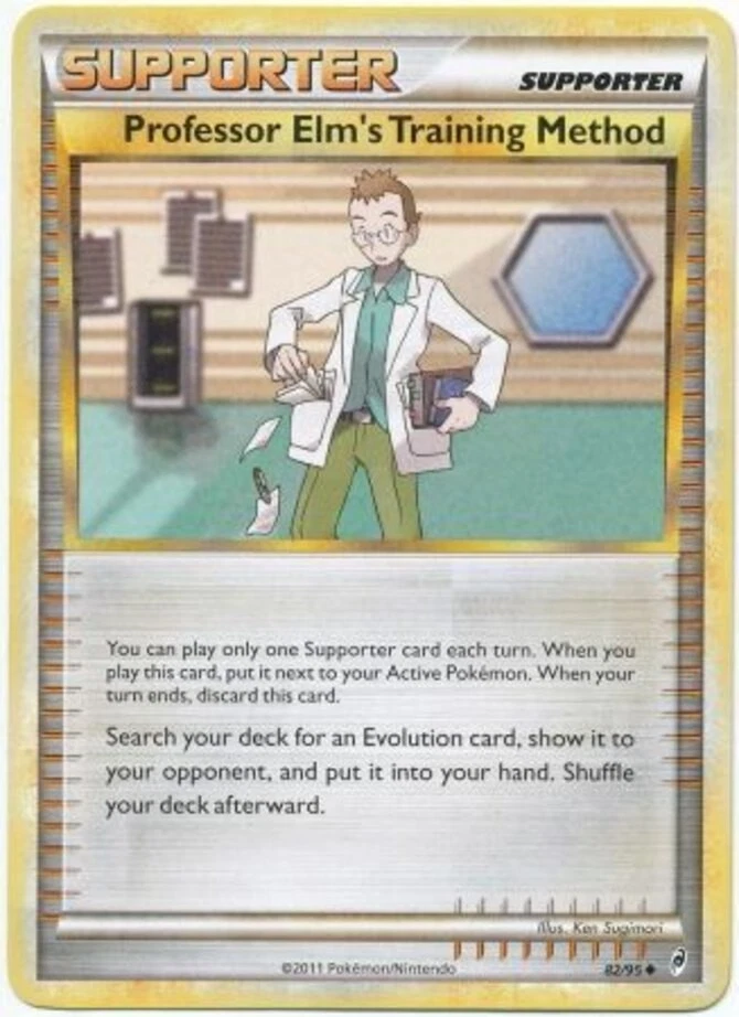 Professor Elm's Training Method - 82/95 - Uncommon - Call of Legends #82/95 Poke - Image 1 of 1