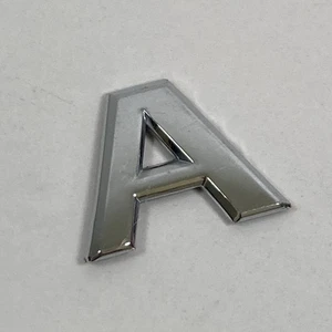 2004-2008 Nissan Maxima 2.5 SE Emblem Logo Letter 'A' Rear Tailgate Trunk Chrome - Picture 1 of 9
