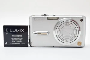 Panasonic Lumix DMC-FX07 Fotocamera Digitale Compatta Argento Funzionante Giappone - Foto 1 di 10