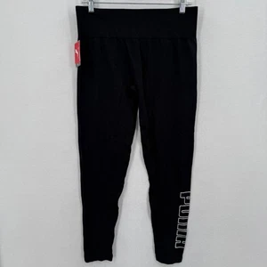 Puma Seamleass Ankle Leggings Womens Size 2x Black Drycell Moisture Wicking - Picture 1 of 11