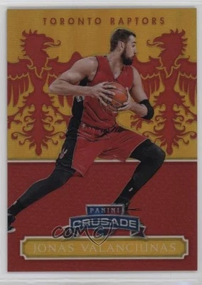 2014-15 Panini Excalibur Crusade Red /99 Jonas Valanciunas #27 - Image 1 of 2