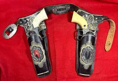 JUEGO DE PISTOLA Y FUNDA 318 DE COLECCIÓN --VER NUESTROS OTROS ARTÍCULOS DEL VIEJO OESTE Foto 1 de 4