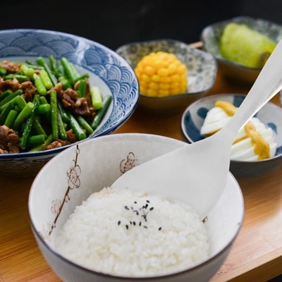  Cucchiaio Cucina Cucchiaione Da Portata Mestolo Di Riso Domestico - Immagine 1 di 4