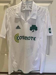 Adidas Cosmote OTE Panathinaikos F. C. Camicia bianca. Medium. - Foto 1 di 4