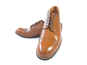 Stacy Adams Madison 00012-40 Mens Dress Shoes Light Brown Dressy Sz 11.5 D - Picture 1 of 17