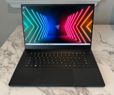 Razer Blade 15 (2021)  i7-10875H 2.30GHz 32GB RAM 1TB SSD - RTX 3080 - QHD-240Hz - Image 1 of 4