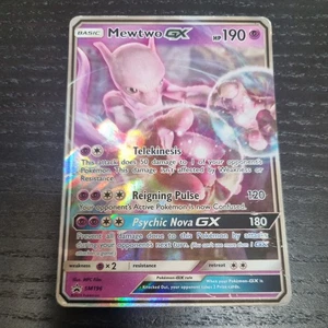 Pokemon TCG Mewtwo GX Holo SM196 - Bild 1 von 6