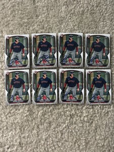 LOT of 8 Roman Anthony Signed 2023 Bowman Paper 1st Card Boston Red Sox Proof
