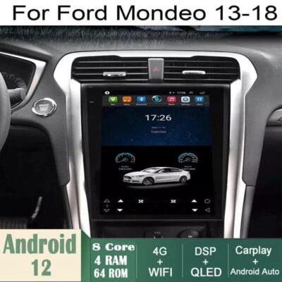 Car Android Gps Navigation Wifi 12.1" For Ford Mondeo Fusion 4+64 Radio Carpaly - Image 1 of 4