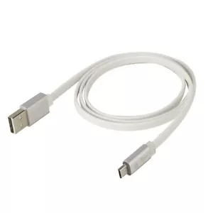 Scosche FlatOUT LED (Micro) - Charge & Sync 3 Fuß Kabel mit Lade LED - MFLEDWT - Bild 1 von 3