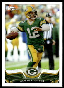 2013 TOPPS CHROME AARON RODGERS 150 MINT REFRACTOR FOOTBALL GREEN BAY PACKERS
