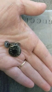 Vintage Gucci Button made in Italy 17 mm - Picture 1 of 3