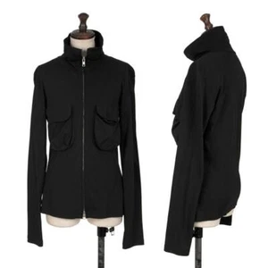 Yohji Yamamoto FEMME Cotton Double Zip Jacket Size 2(K-140313) - Picture 1 of 12