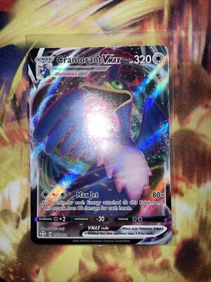 Cramorant VMAX 055/072 Shining Fates Ultra Rare Holo Pokemon TCG Card NM - Image 1 of 2