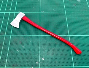 Figura de acción de hacha de bombero roja personalizada escala 1/6 hecha a mano juguetes de bombero - Imagen 1 de 10