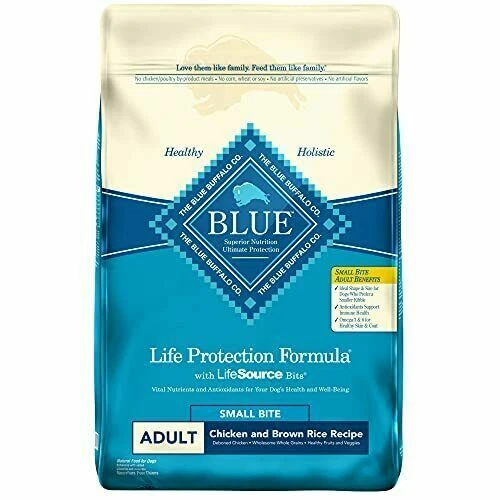 Blue Buffalo Life Protection Formula Adult Chicken and Brown Rice Recipe Dry Dog Food - 30lbs