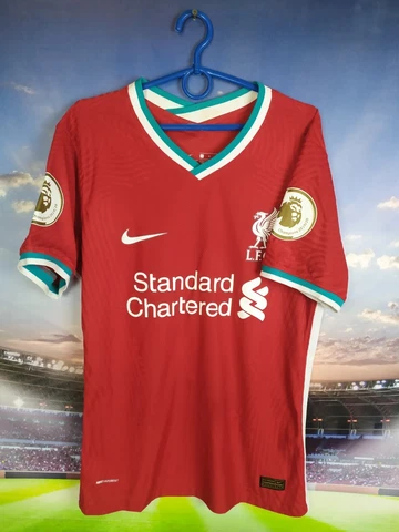 Salah Liverpool Home football shirt 2020 - 2021 Nike Player Issue Mens Size M Cover