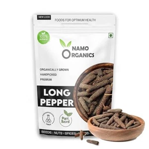 Namo Organics Natürlich Ganze Langer Pfeffer,Pipal / Pippali 75gm - Bild 1 von 8