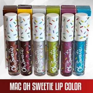 MAC Oh, Sweetie Lipcolour Color Lip Gloss ~ 6 Shades~You Choose ~ .01 f oz ~ NIB - Picture 1 of 8