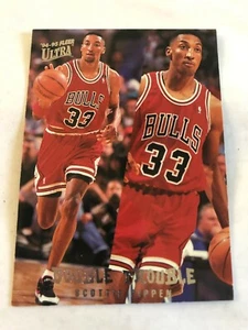 1994-95 Fleer Ultra Double Trouble Scottie Pippen #7 Chicago Bulls - Bild 1 von 2
