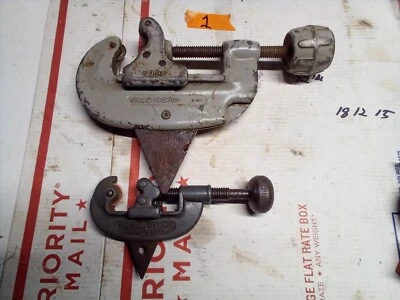Rigid Pipe Cutter #000 1/8" to 1" OD Pipe Cutter& #20 5/8-2 1/8 - Image 1 of 4