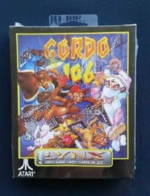 GORDO 106 Atari Lynx NEW Factory Sealed 