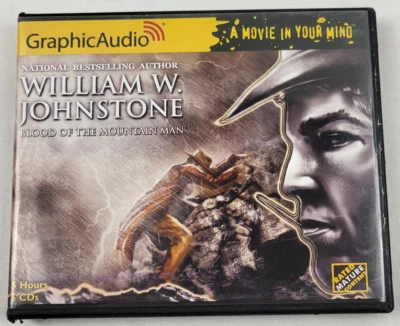Graphic Audio Book Blood of the Mountain Man #11 by William W Johnstone - Imagem 1 de 4