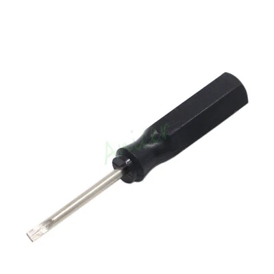 100pcs 45mm x 1.6mm Mini Flat Slotted Word Head Screwdriver Repair Tool Black - Image 1 of 3