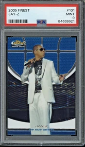 2005 Finest #101 Jay-Z /599 PSA 9 MINT - Picture 1 of 2