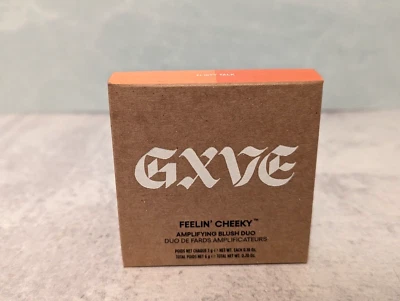 GXVE Gwen Stefani Feelin' Cheeky Amplifying Blush Duo~ FLIRTY TALK NIB .20 oz - Image 1 of 4