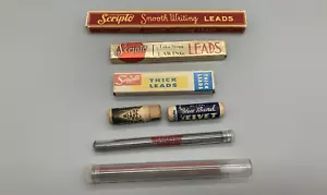 Vintage Druckbleistift Minen Scripto glatt stark dick + Wearever Blue Band - Bild 1 von 8