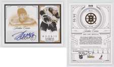 2010 Zenith National Treasures Dare to Tear /99 Jordan Caron #218 Rookie Auto RC
