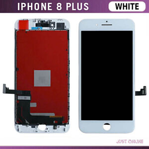 For iPhone 8 Plus White LCD Replacement Screen Touch Display Digitizer Asembly