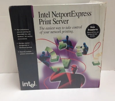 Intel Netport Express EL Print Server PCLA2141 in Original Box - Image 1 of 4